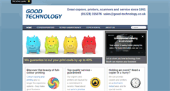 Desktop Screenshot of good-technology.co.uk