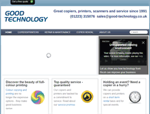 Tablet Screenshot of good-technology.co.uk